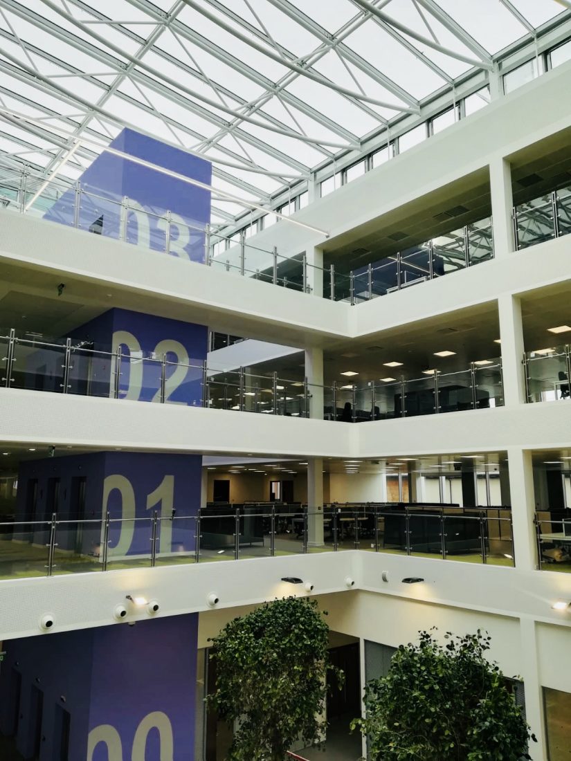 Conwy County Borough Council's New Offices Central Atrium