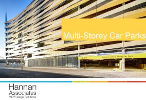Multi Storey Car Parks brochure cover 2019