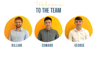 Meet the Team: Killian, Edward and George
