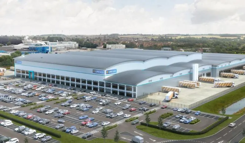 Greggs Distribution Centre Kettering Under Construction